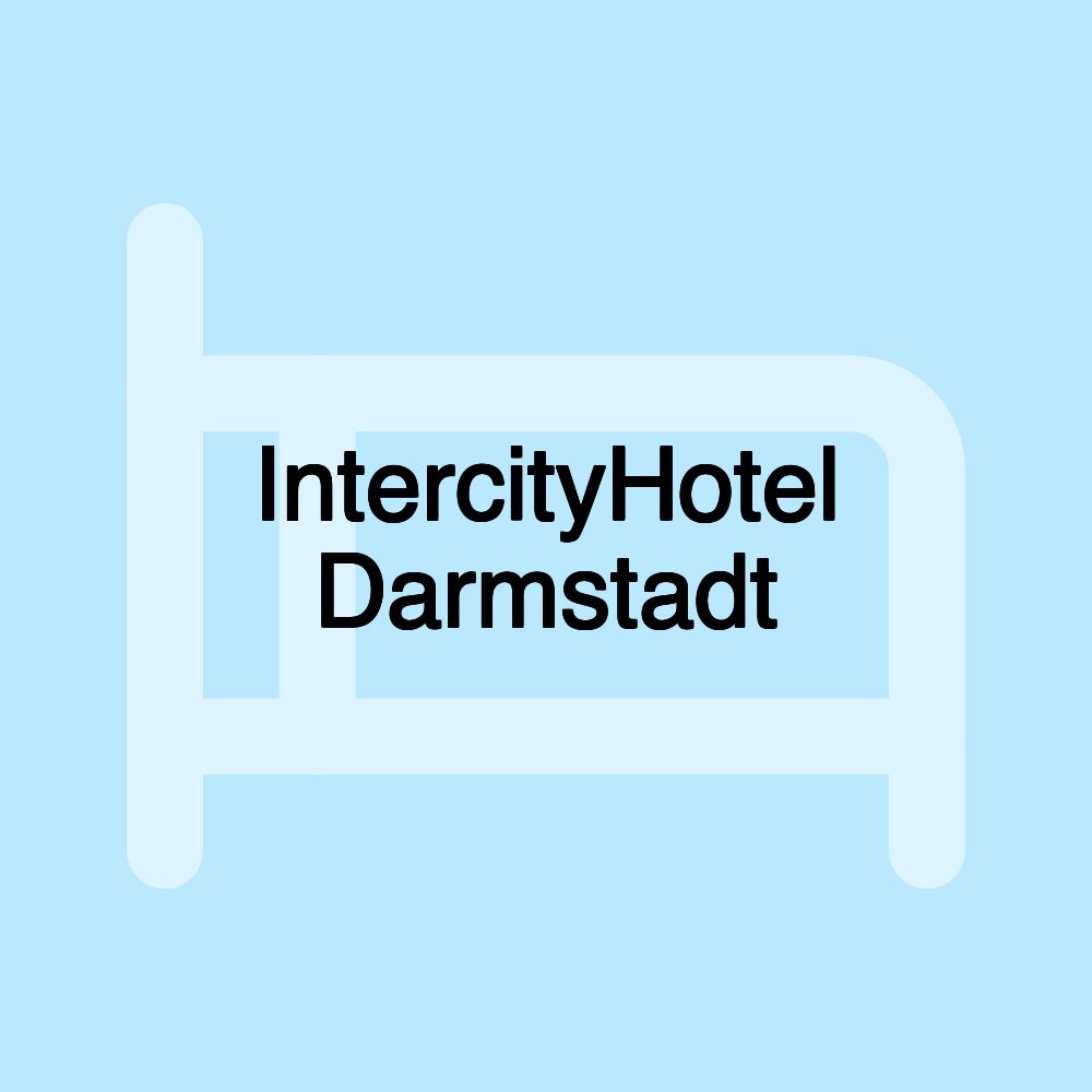 IntercityHotel Darmstadt IntercityHotel Darmstadt