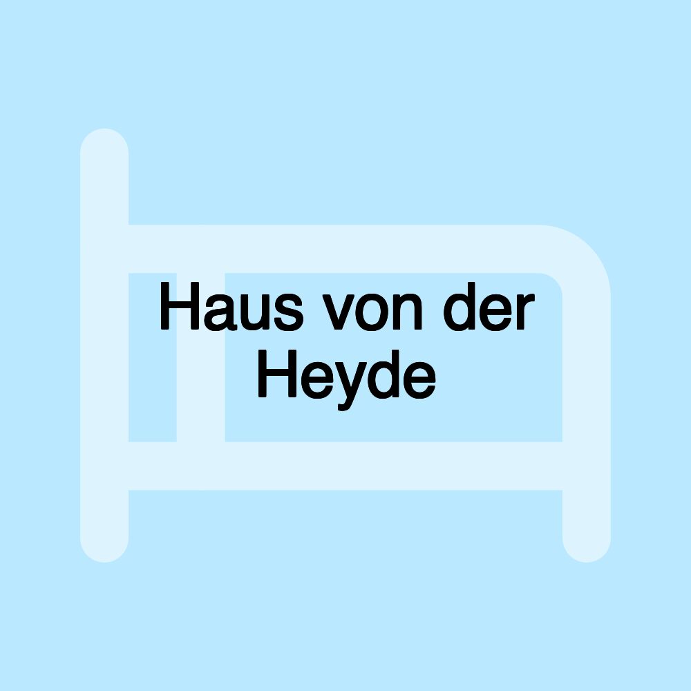 Haus von der Heyde