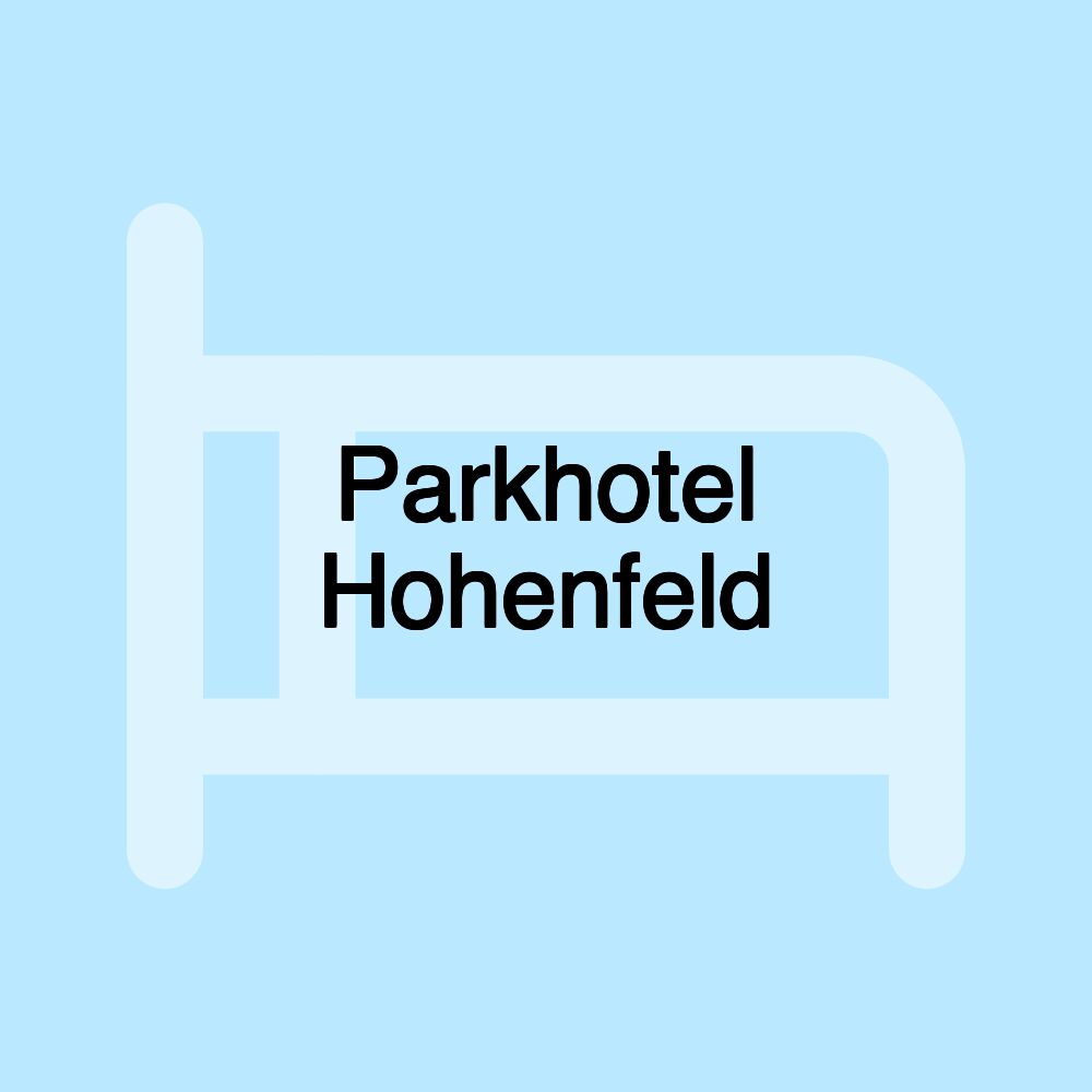 Parkhotel Hohenfeld Parkhotel Hohenfeld