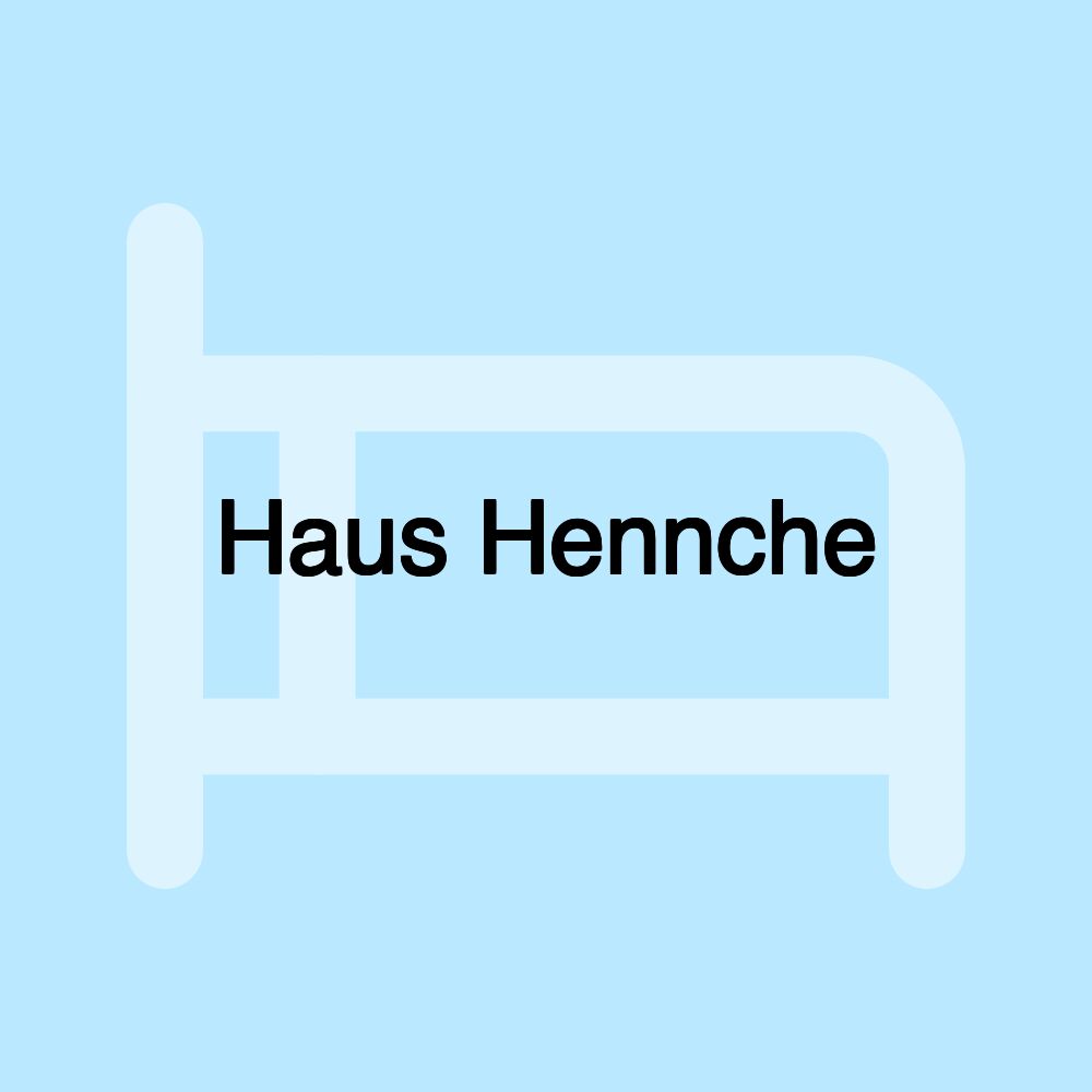 Haus Hennche Haus Hennche