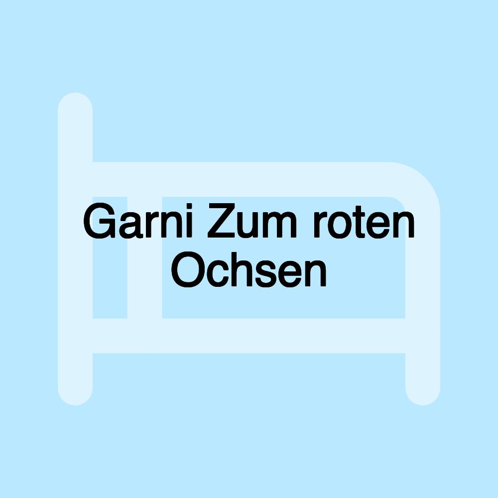 Garni Zum roten Ochsen