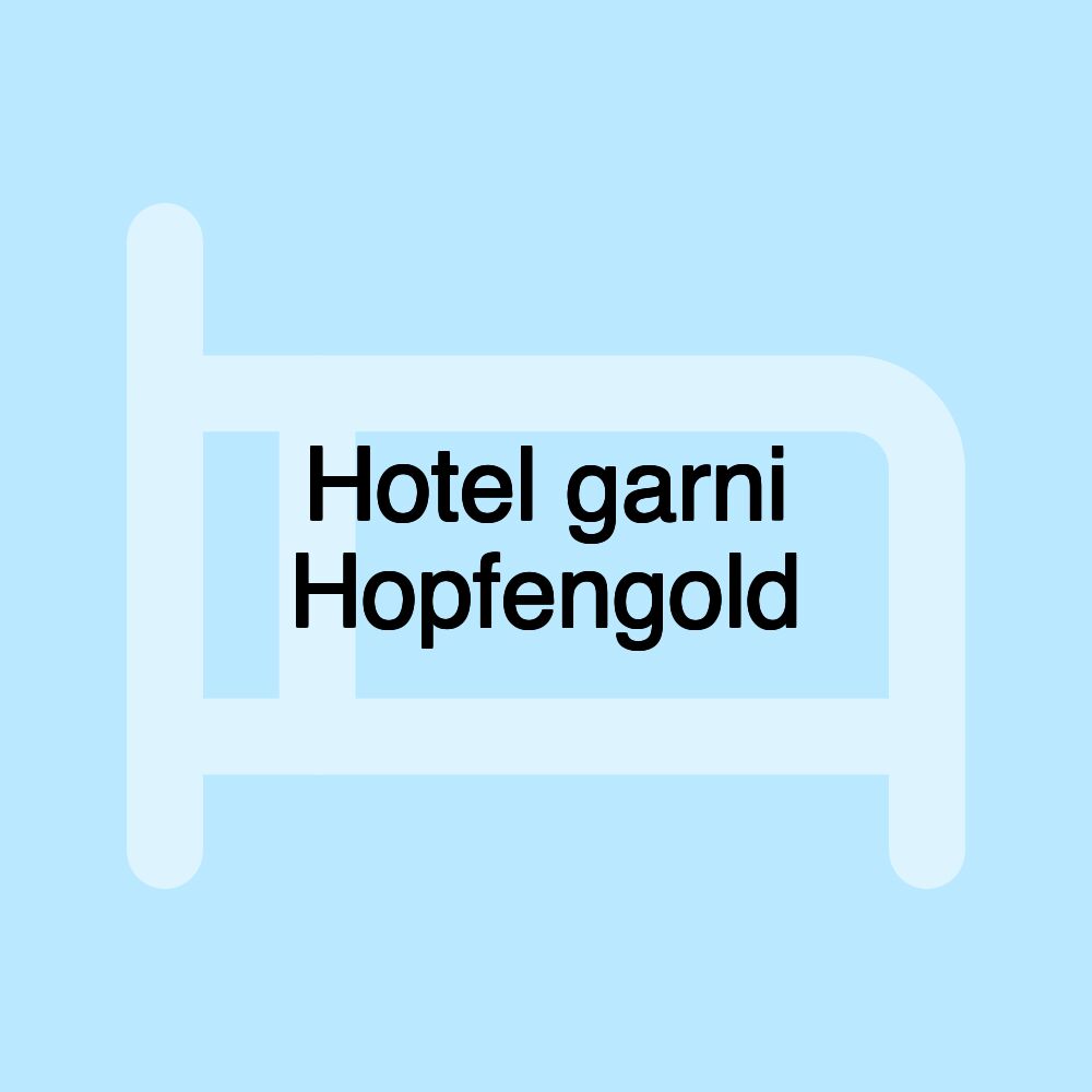 Hotel garni Hopfengold Hotel garni Hopfengold