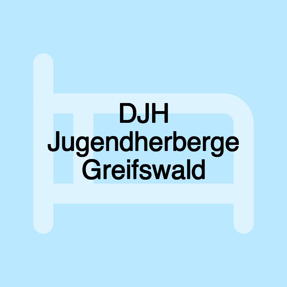 DJH Jugendherberge Greifswald