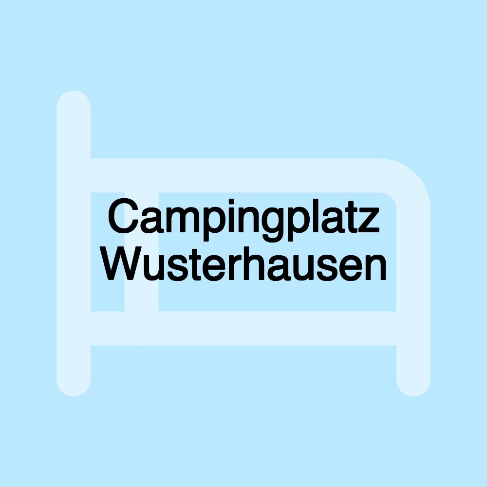 Campingplatz Wusterhausen