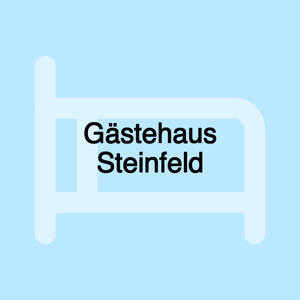Gästehaus Steinfeld Gästehaus Steinfeld