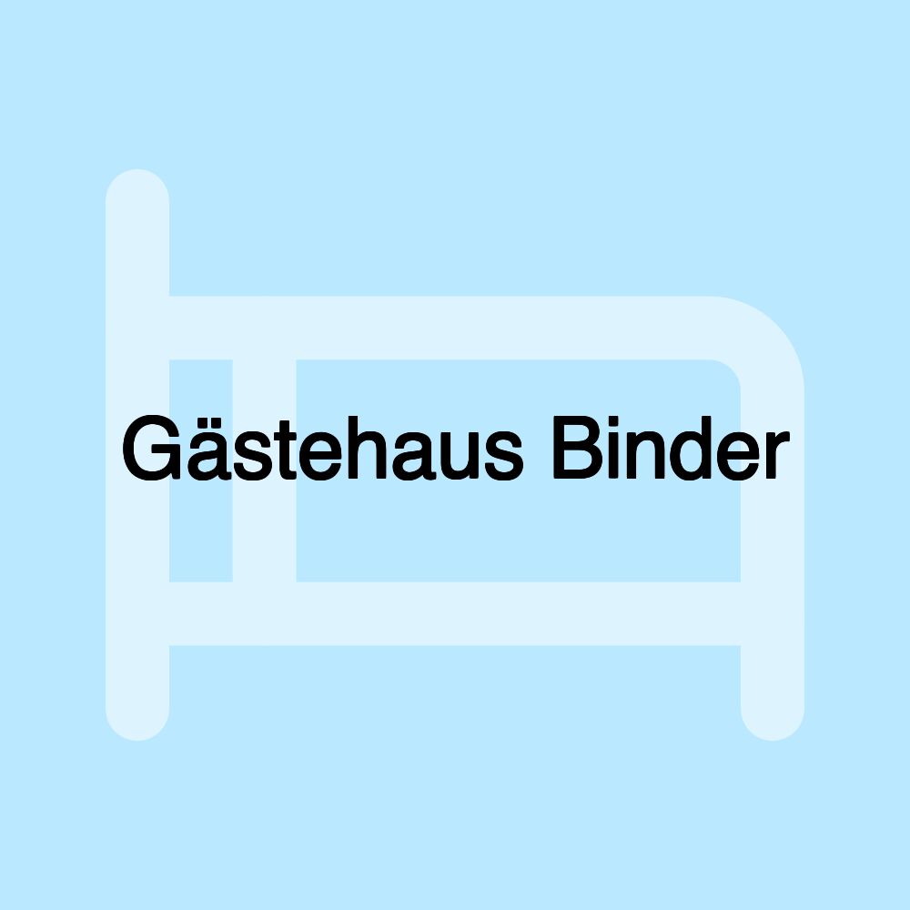 Gästehaus Binder